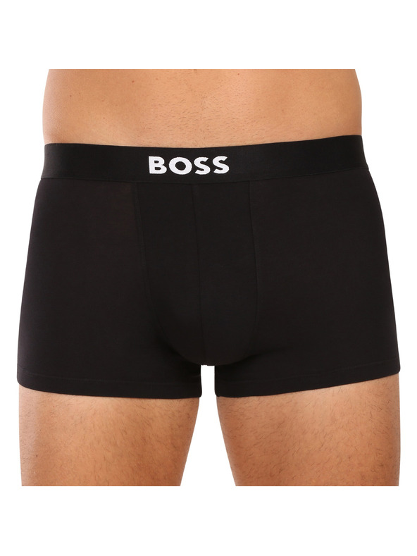 BOSS Sada troch - pánske boxerky BOSS čierne