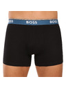 BOSS Sada troch - pánske boxerky BOSS čierne