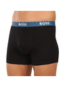 BOSS Sada troch - pánske boxerky BOSS čierne