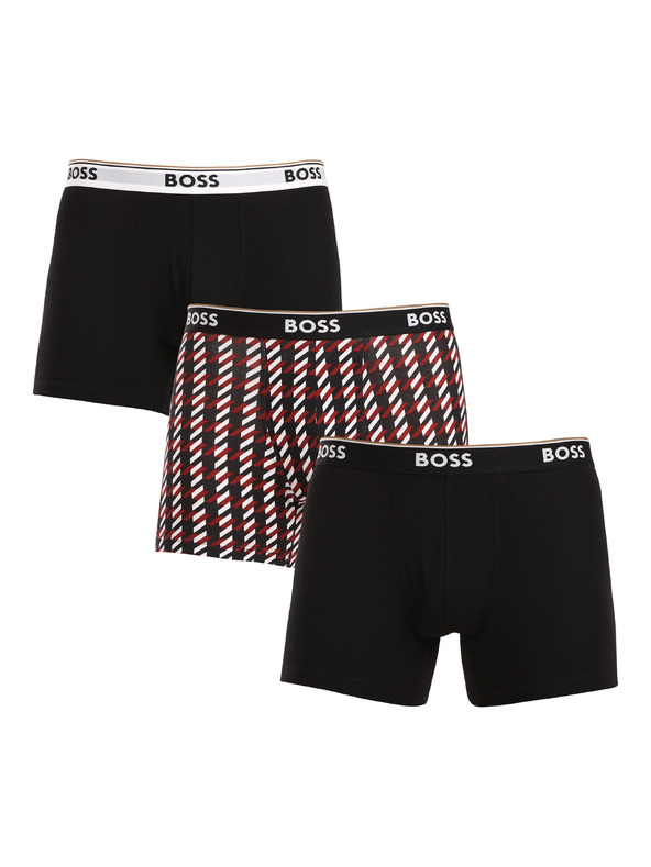 BOSS Sada troch - pánske boxerky BOSS viacfarebné