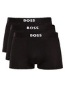 BOSS Sada troch - pánske boxerky BOSS čierne