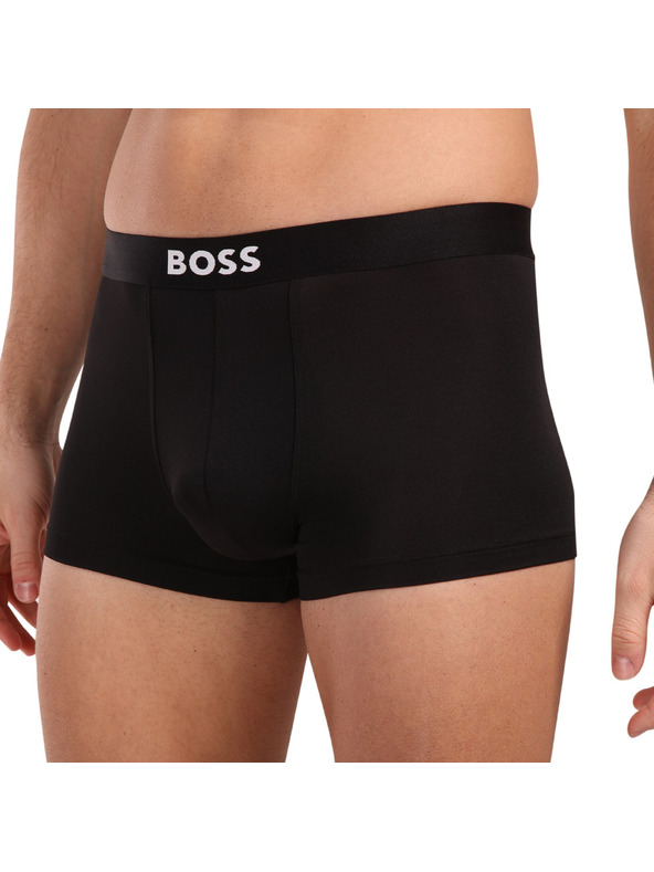 BOSS Sada troch - pánske boxerky BOSS čierne