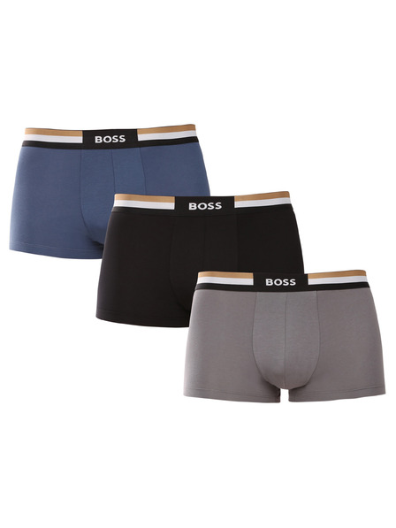 BOSS Sada troch - pánske boxerky BOSS viacfarebné