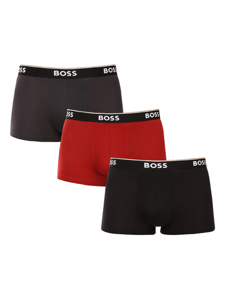 BOSS Sada troch - pánske boxerky BOSS viacfarebné
