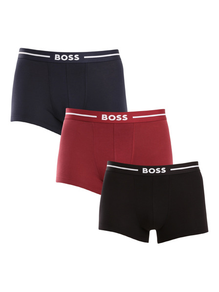 BOSS Sada troch - pánske boxerky BOSS viacfarebné