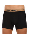 BOSS Sada troch - pánske boxerky BOSS čierne