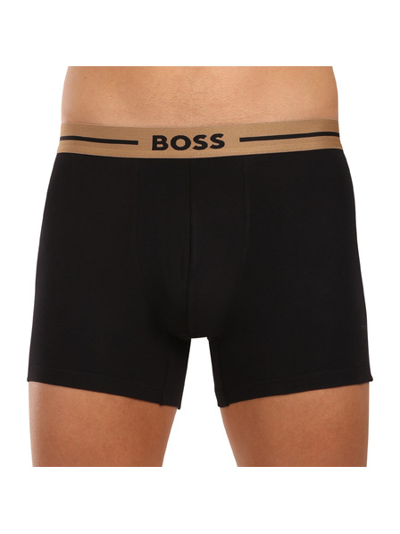 BOSS Sada troch - pánske boxerky BOSS čierne