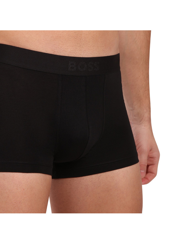BOSS Sada troch - pánske boxerky BOSS čierne