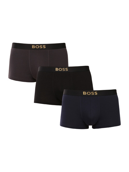 BOSS Sada troch - pánske boxerky BOSS viacfarebné
