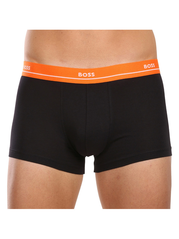 BOSS Sada piatich - pánske boxerky BOSS čierne