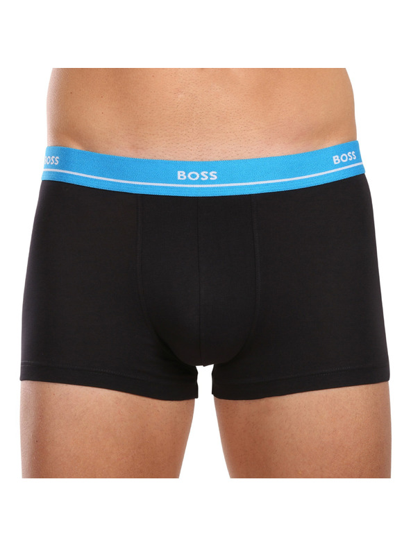 BOSS Sada piatich - pánske boxerky BOSS čierne