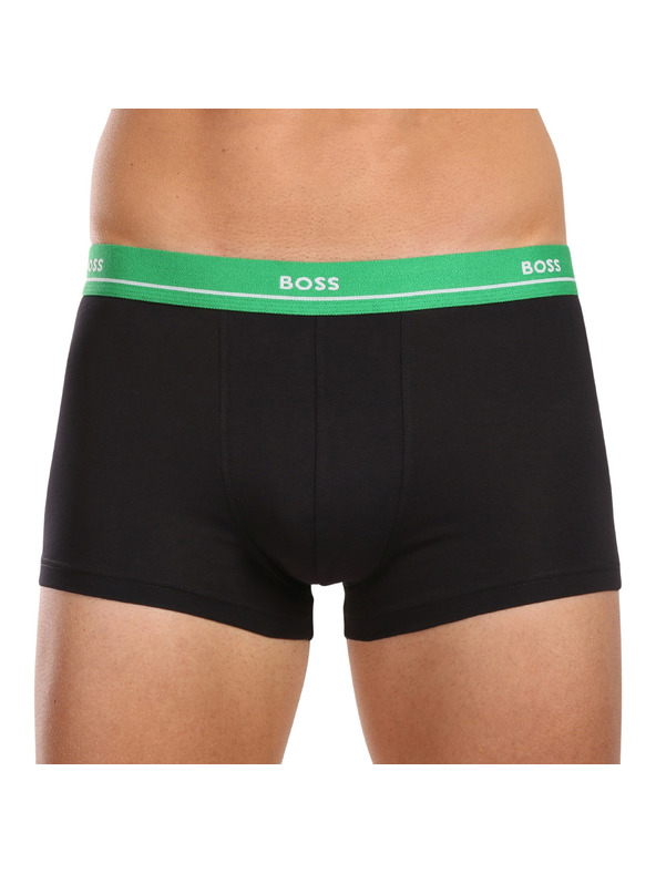 BOSS Sada piatich - pánske boxerky BOSS čierne