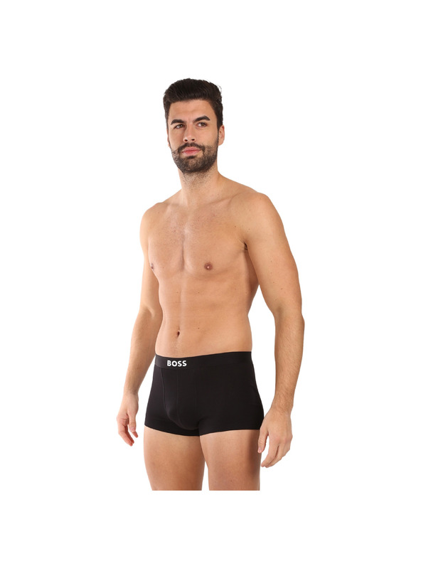 BOSS Sada troch - pánske boxerky BOSS čierne