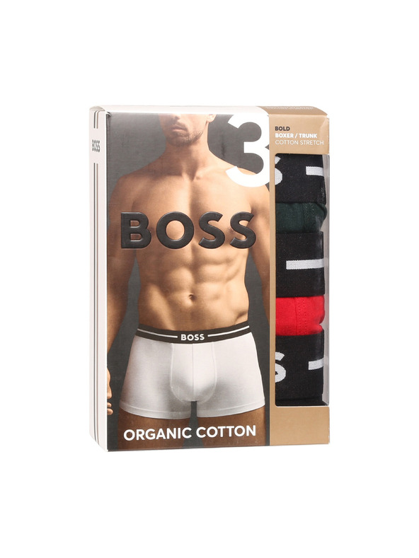 BOSS Sada troch - pánske boxerky BOSS viacfarebné