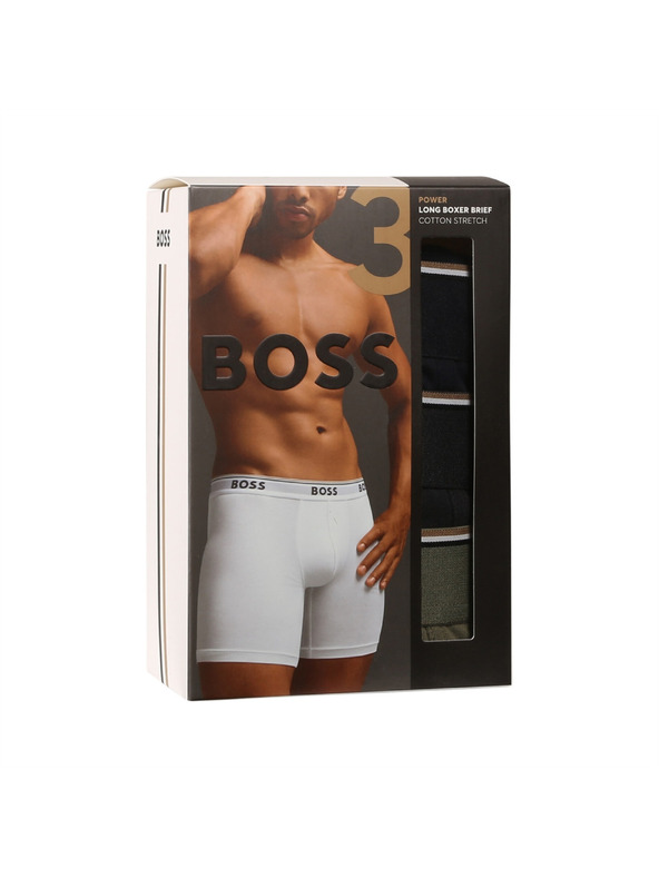 BOSS Sada troch - pánske boxerky BOSS viacfarebné
