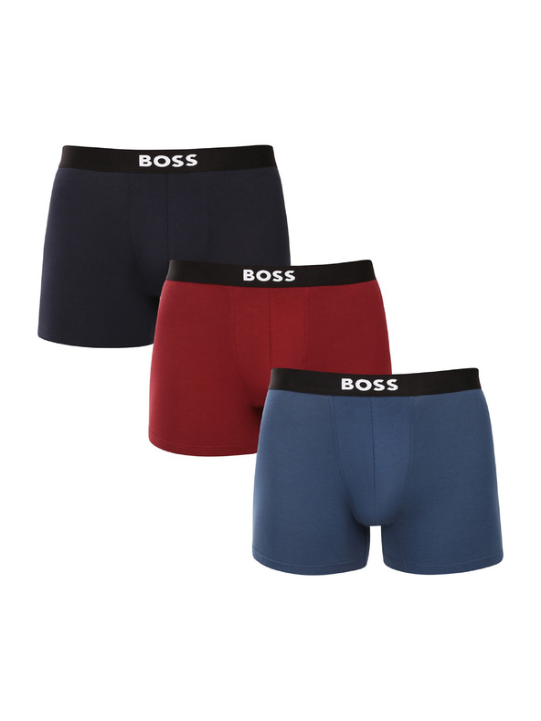 BOSS Sada troch - pánske boxerky BOSS viacfarebné