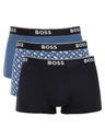 BOSS Sada troch - pánske boxerky BOSS viacfarebné