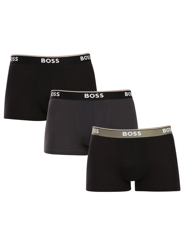 BOSS Sada troch - pánske boxerky BOSS viacfarebné