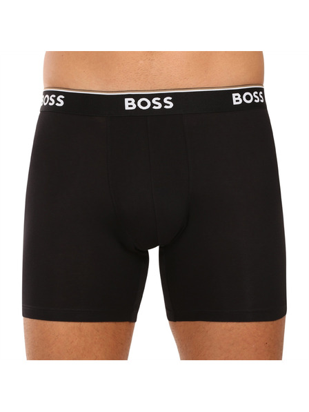 BOSS Sada troch - pánske boxerky BOSS čierne