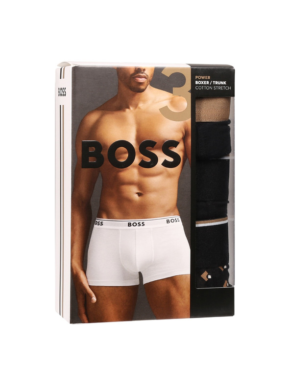 BOSS Sada troch - pánske boxerky BOSS viacfarebné