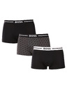 BOSS Sada troch - pánske boxerky BOSS viacfarebné