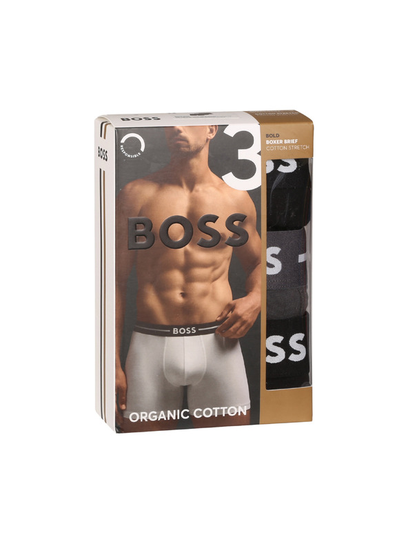 BOSS Sada troch - pánske boxerky BOSS viacfarebné