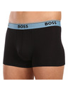 BOSS Sada troch - pánske boxerky BOSS čierne