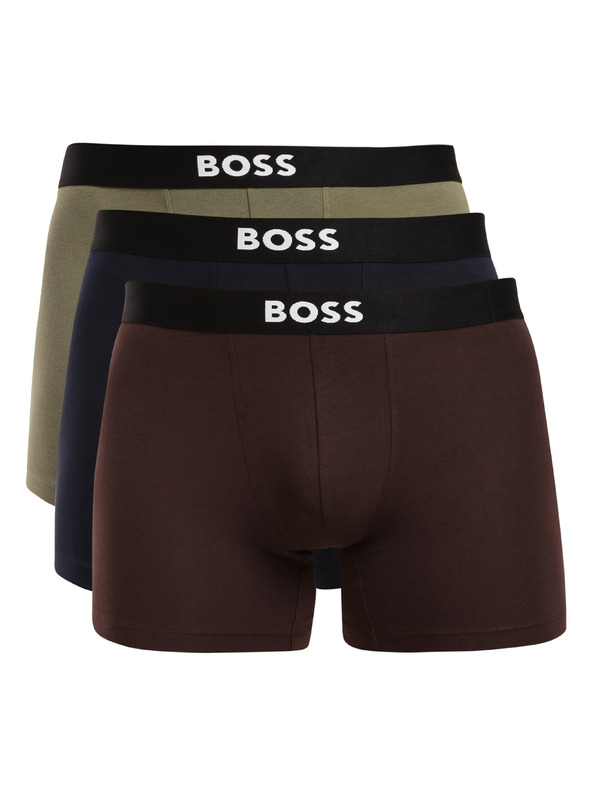 BOSS Sada troch - pánske boxerky BOSS viacfarebné