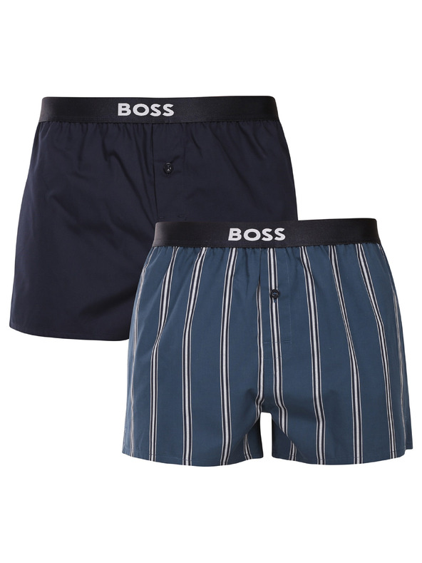 BOSS Sada dvoch - pánske trenky BOSS viacfarebné