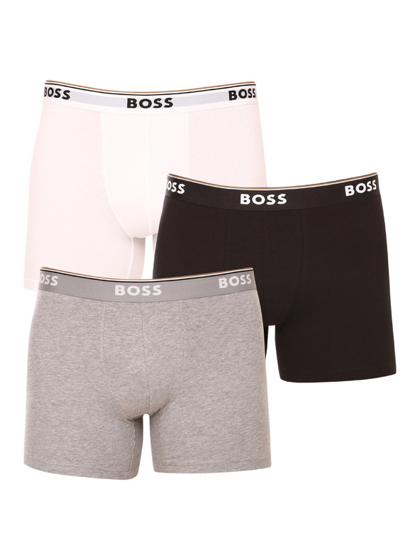 BOSS Sada troch - pánske boxerky BOSS viacfarebné