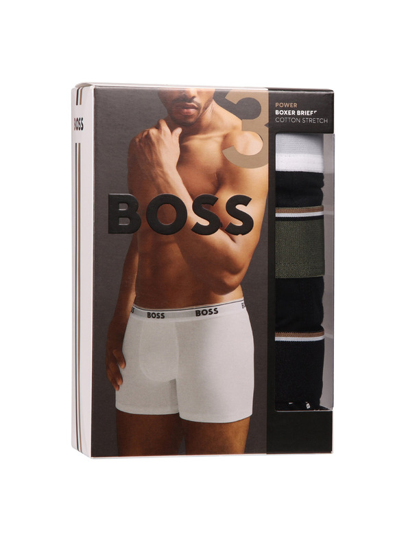 BOSS Sada troch - pánske boxerky BOSS viacfarebné