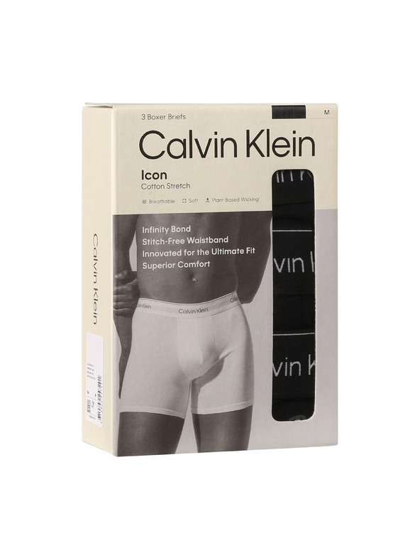 Calvin Klein Sada troch - pánske boxerky Calvin Klein čierne