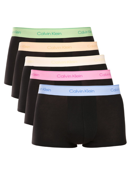 Calvin Klein Sada piatich - pánske boxerky Calvin Klein čierne
