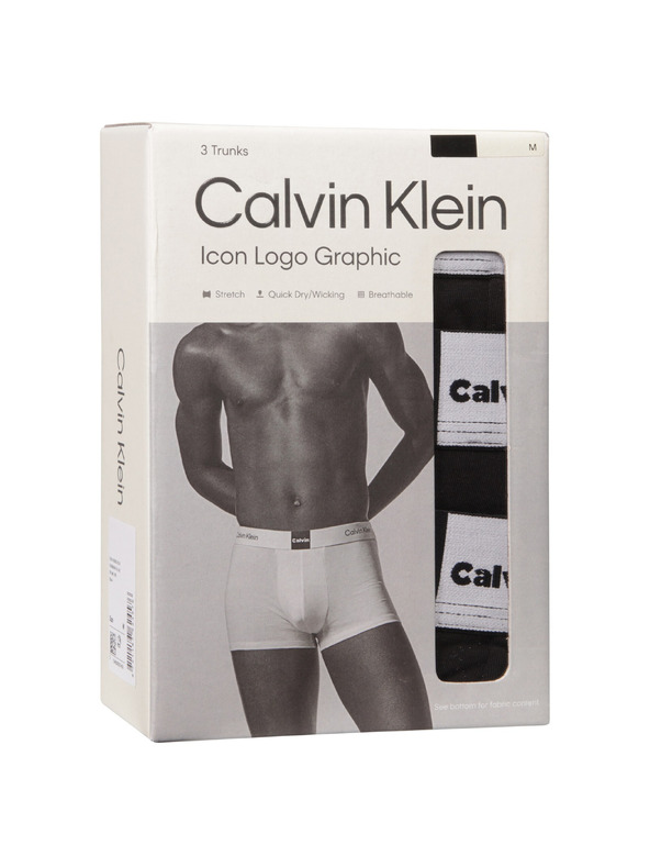 Calvin Klein Sada troch - pánske boxerky Calvin Klein čierne
