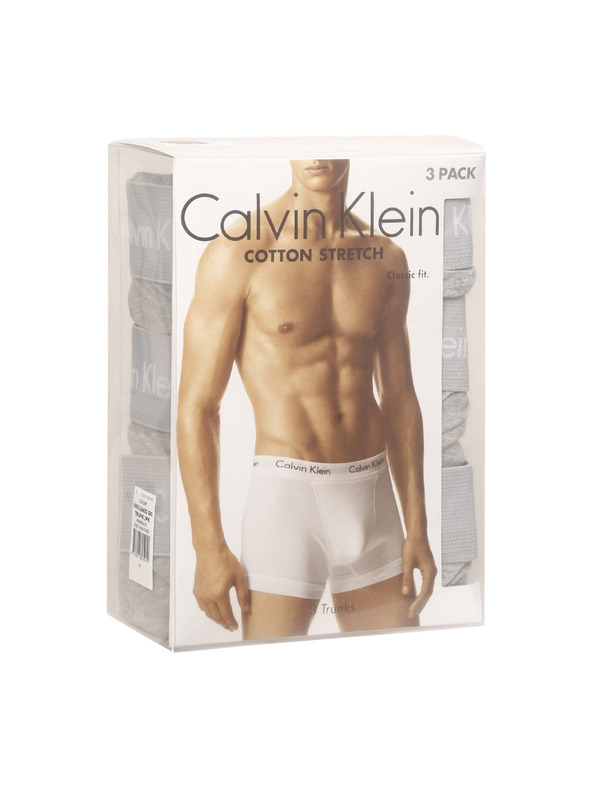 Calvin Klein Sada troch - pánske boxerky Calvin Klein sivé