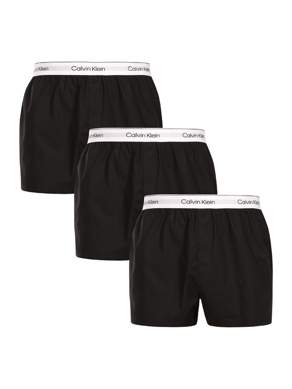 Calvin Klein Sada troch - pánske trenky Calvin Klein čierne