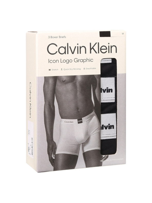 Calvin Klein Sada troch - pánske boxerky Calvin Klein čierne