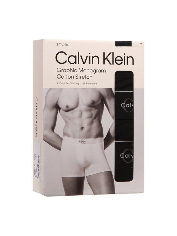Calvin Klein Sada troch - pánske boxerky Calvin Klein čierne