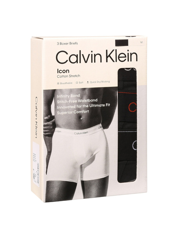 Calvin Klein Sada troch - pánske boxerky Calvin Klein čierne