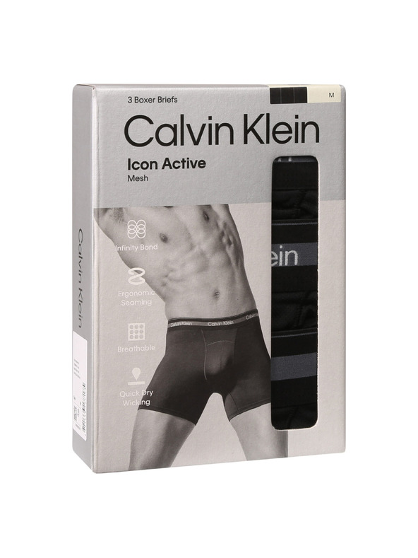 Calvin Klein Sada troch - pánske boxerky Calvin Klein čierne
