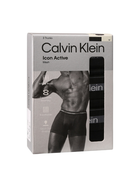Calvin Klein Sada troch - pánske boxerky Calvin Klein čierne