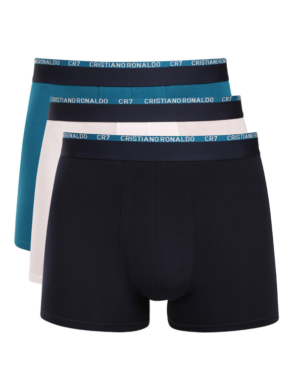 CR7 Sada troch - pánske boxerky CR7 viacfarebné