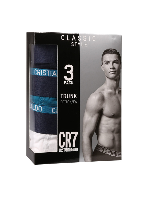 CR7 Sada troch - pánske boxerky CR7 viacfarebné