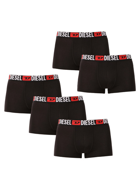 Diesel Sada piatich - pánske boxerky Diesel čierne