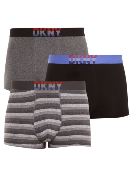 DKNY Sada troch - pánske boxerky DKNY Hinton viacfarebné (U5_6660_DKY_3PKB)