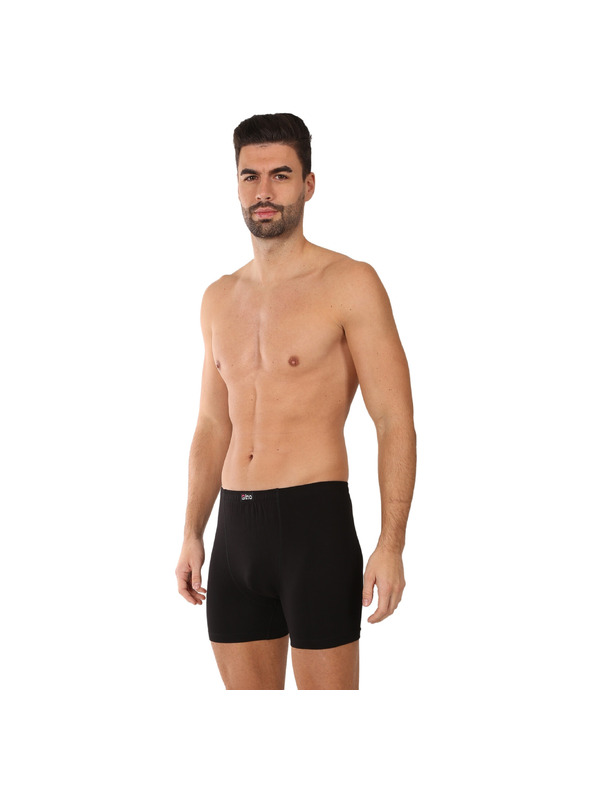gino Pánske boxerky Gino čierne
