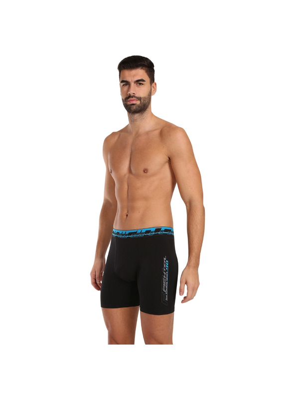 gino Pánske boxerky Gino čierne