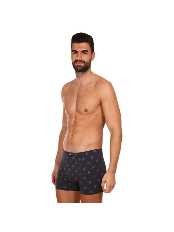 gino Pánske boxerky Gino sivé