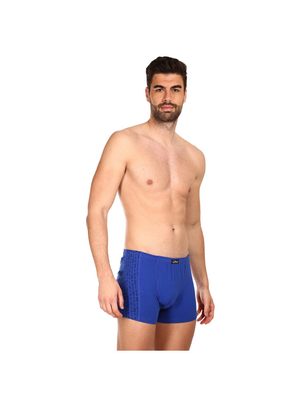 gino Pánske boxerky Gino modré