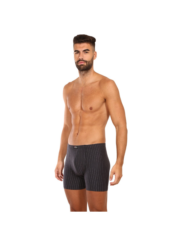 gino Pánske boxerky Gino sivé